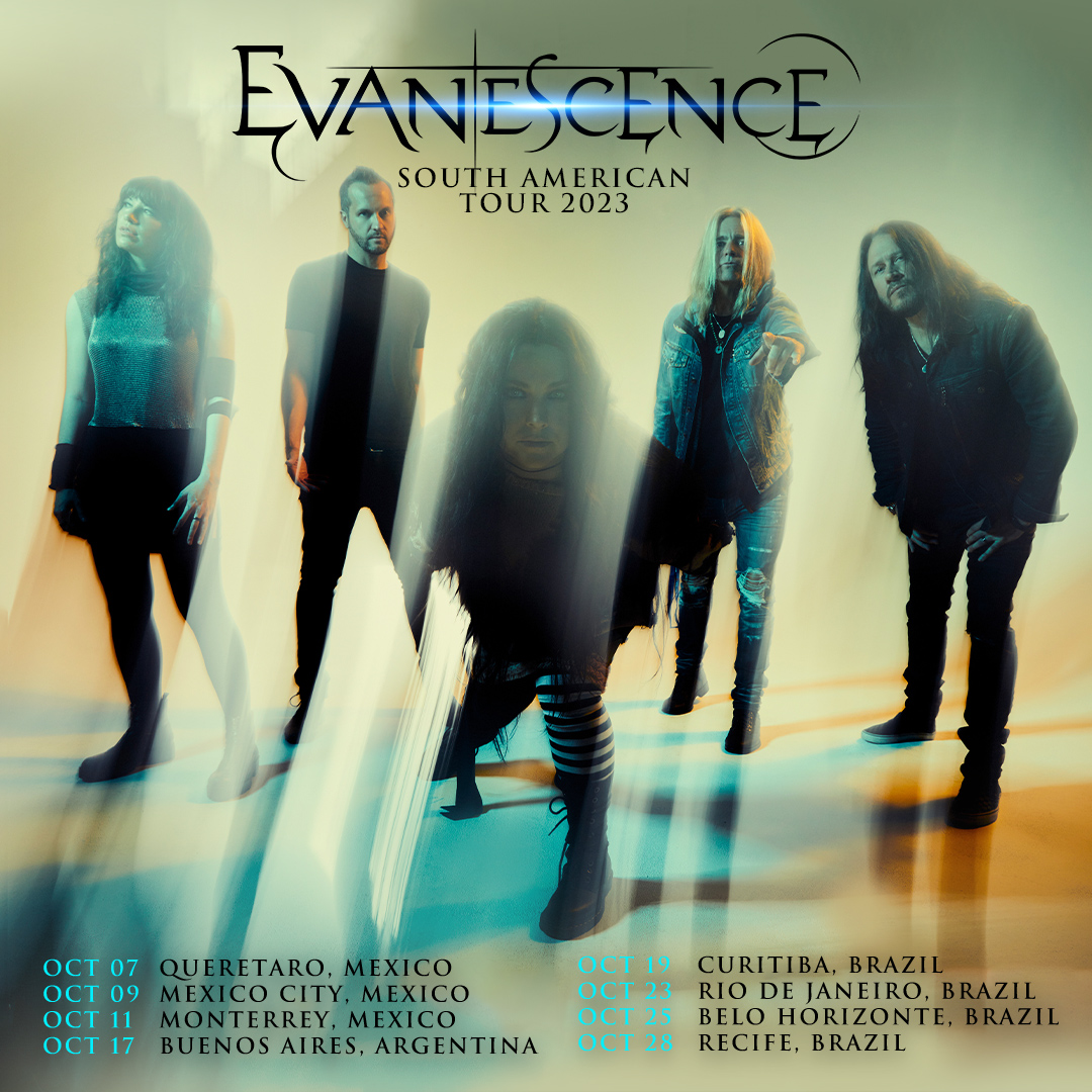 Evanescence Announces Their Latin America Tour Evanescence
